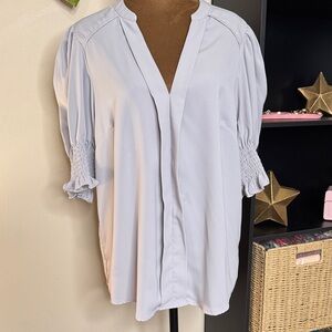 Elegant Grey Women's Top